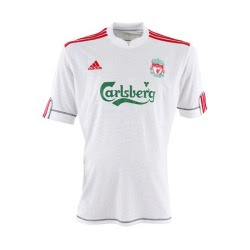 camiseta liverpool blanca