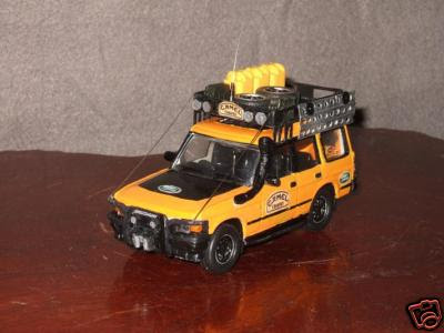 The real Camel Trophy Land Rover Discovery The Land rover Discovery diecast