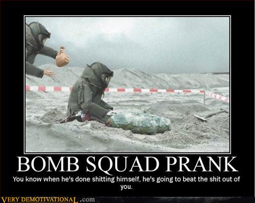 Bomb Squad Prank