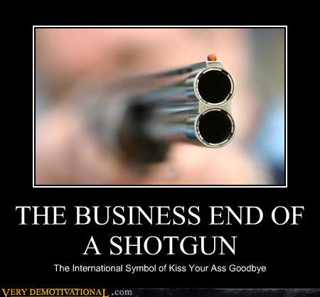 The Business End of a Shotgun