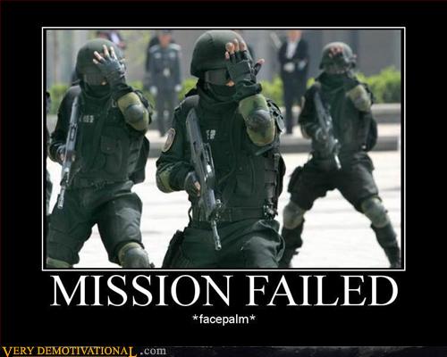Mission Failed