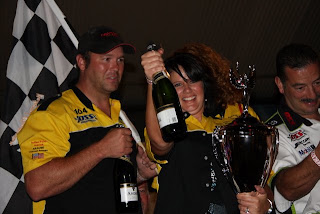 Mark & Jenni Dunbar at the 2008 Offshore Super Series Awards. Picture by offshoresuperseries.com