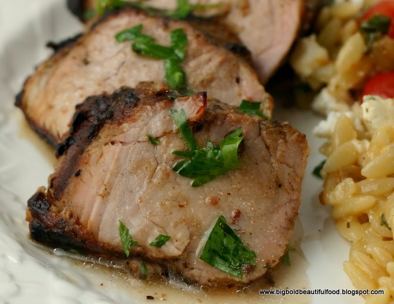 Big, Bold, Beautiful Food GreekStyle Pork Tenderloin