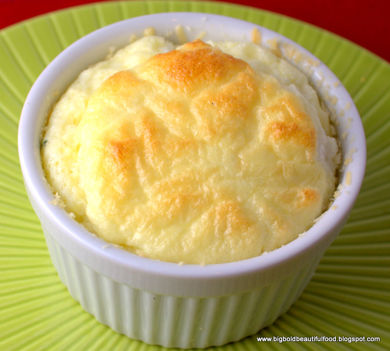 Big, Bold, Beautiful Food Christine's Cheese Souffle