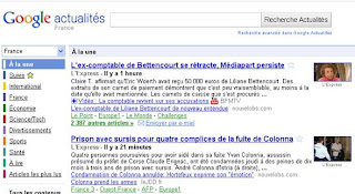 google actualité