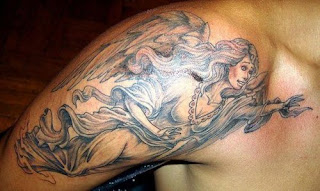 Arm Angels Wings Tattoo Designs