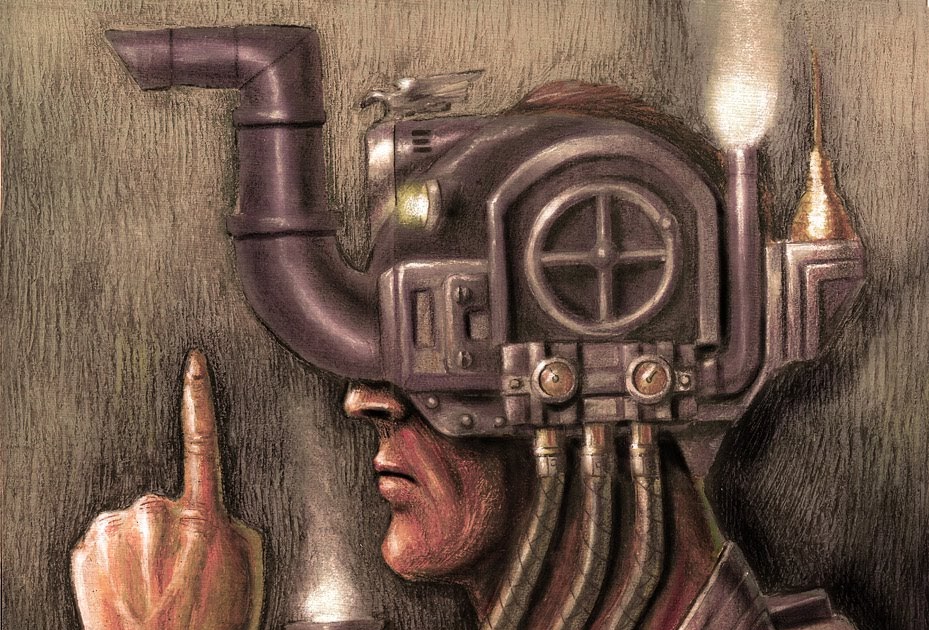 arte dakota El hombre máquina…