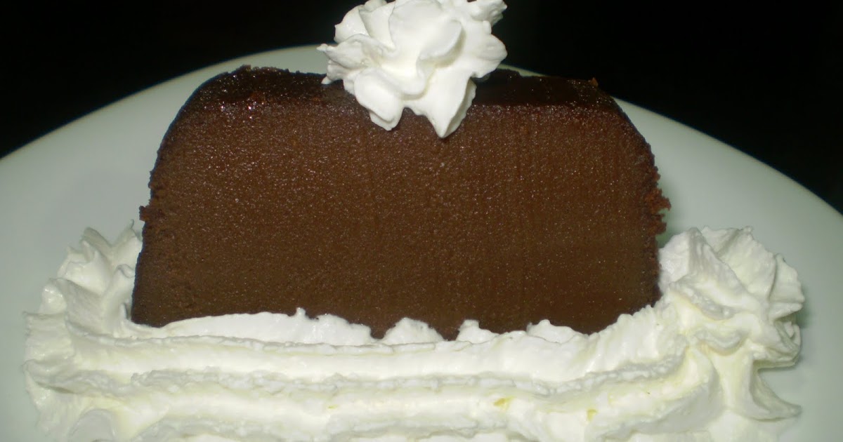 Rerecepedia Budin de chocolate a baño maria