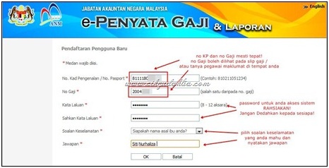 9w2lke.blogspot.com: Sistem e-Penyata Gaji dan eLaporan.