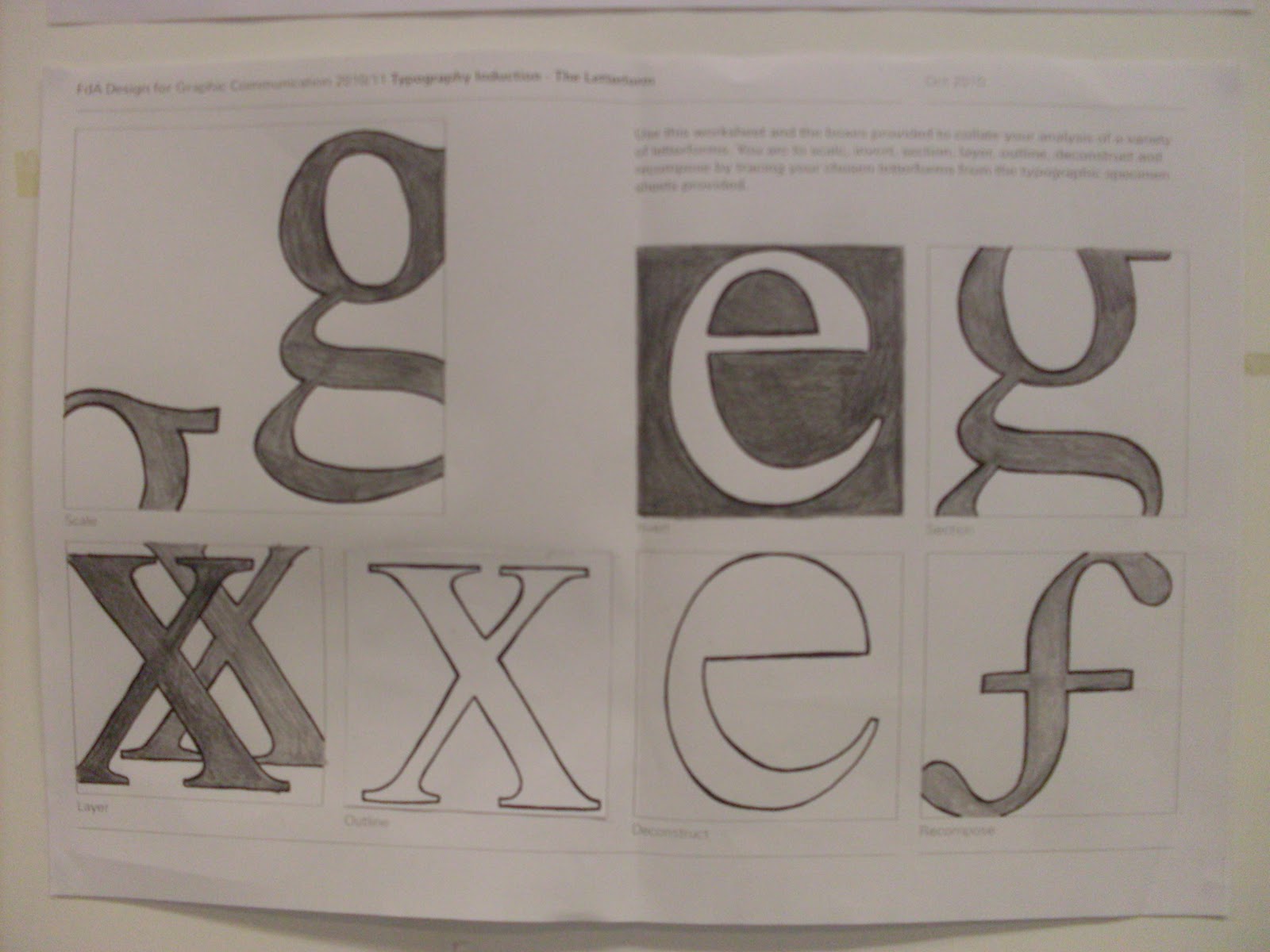 Descender Typography