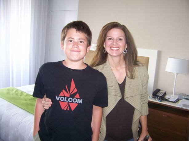 Daughter Gina and Grandson Forrest