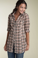 Plaid tunic