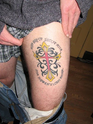 lettering tattoos for men. legtat111 leg tattoos free