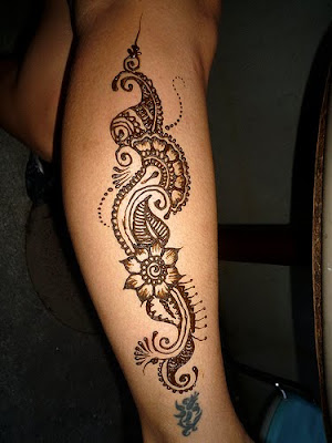 indian tattoos. indian mehndi tattoo designs