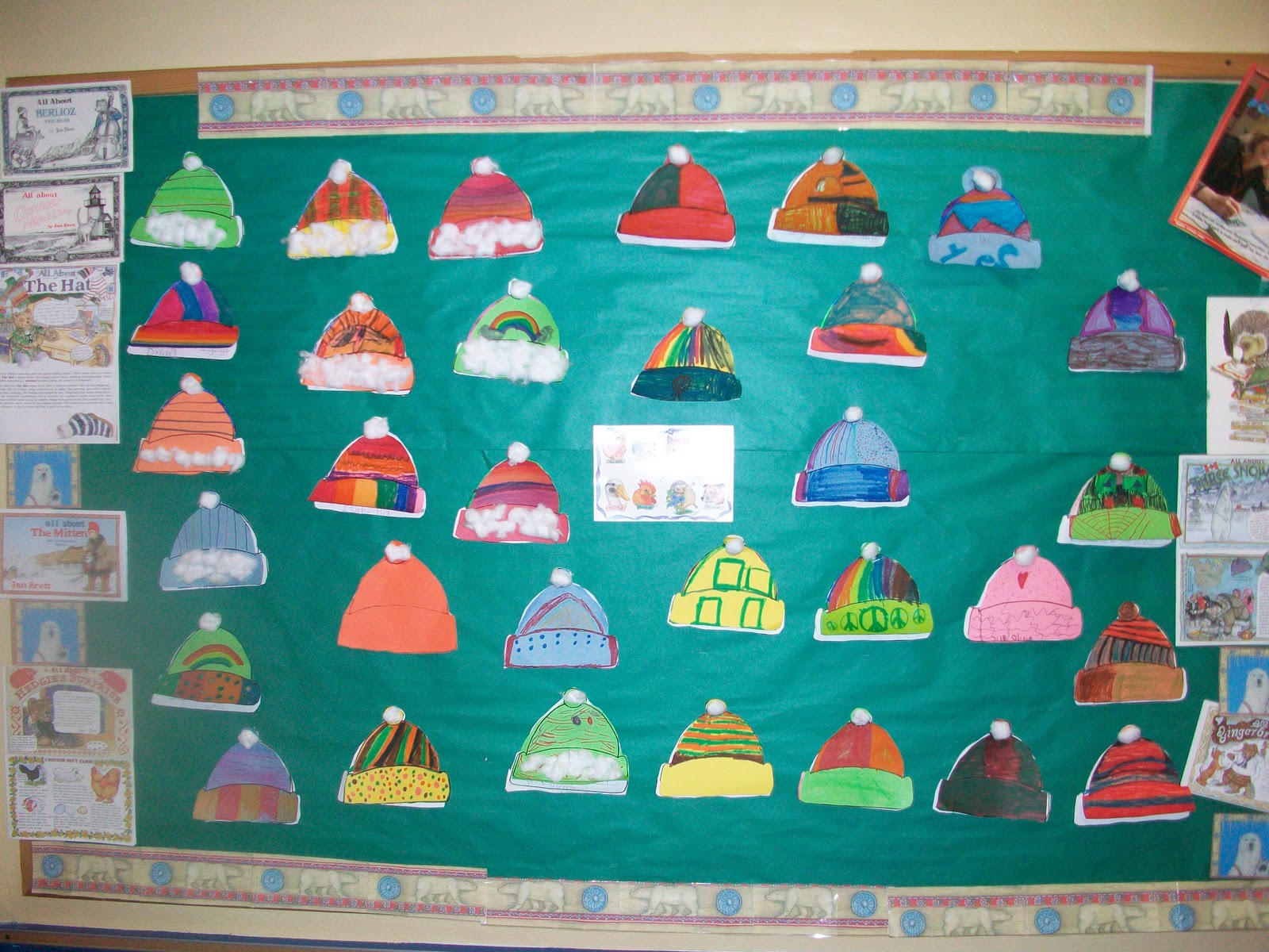 Sarah's First Grade Snippets Jan Brett activities