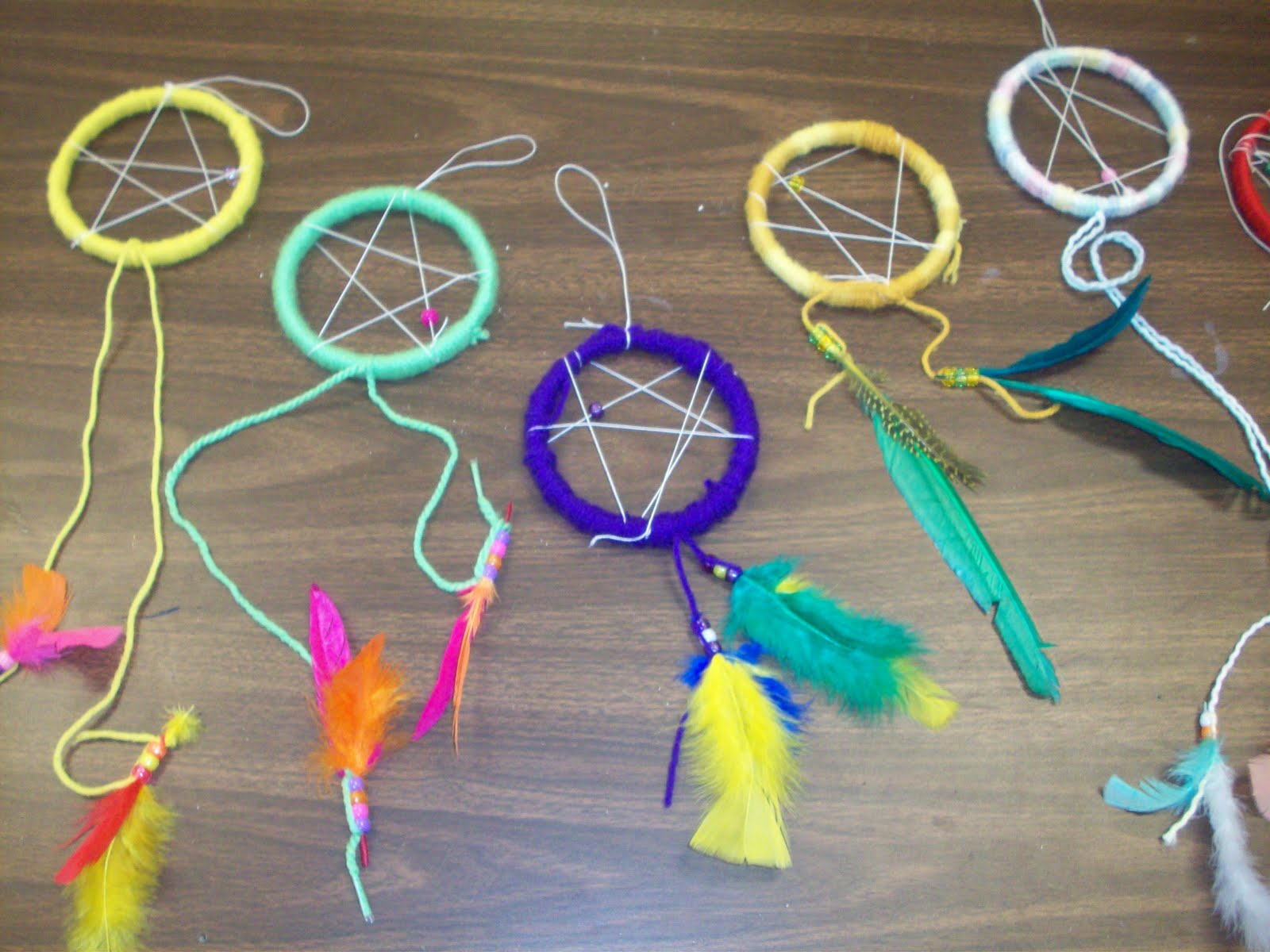 Mrs. Porter's Palette Dream Catchers
