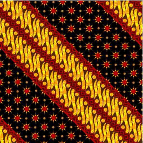 free vector free batik vector