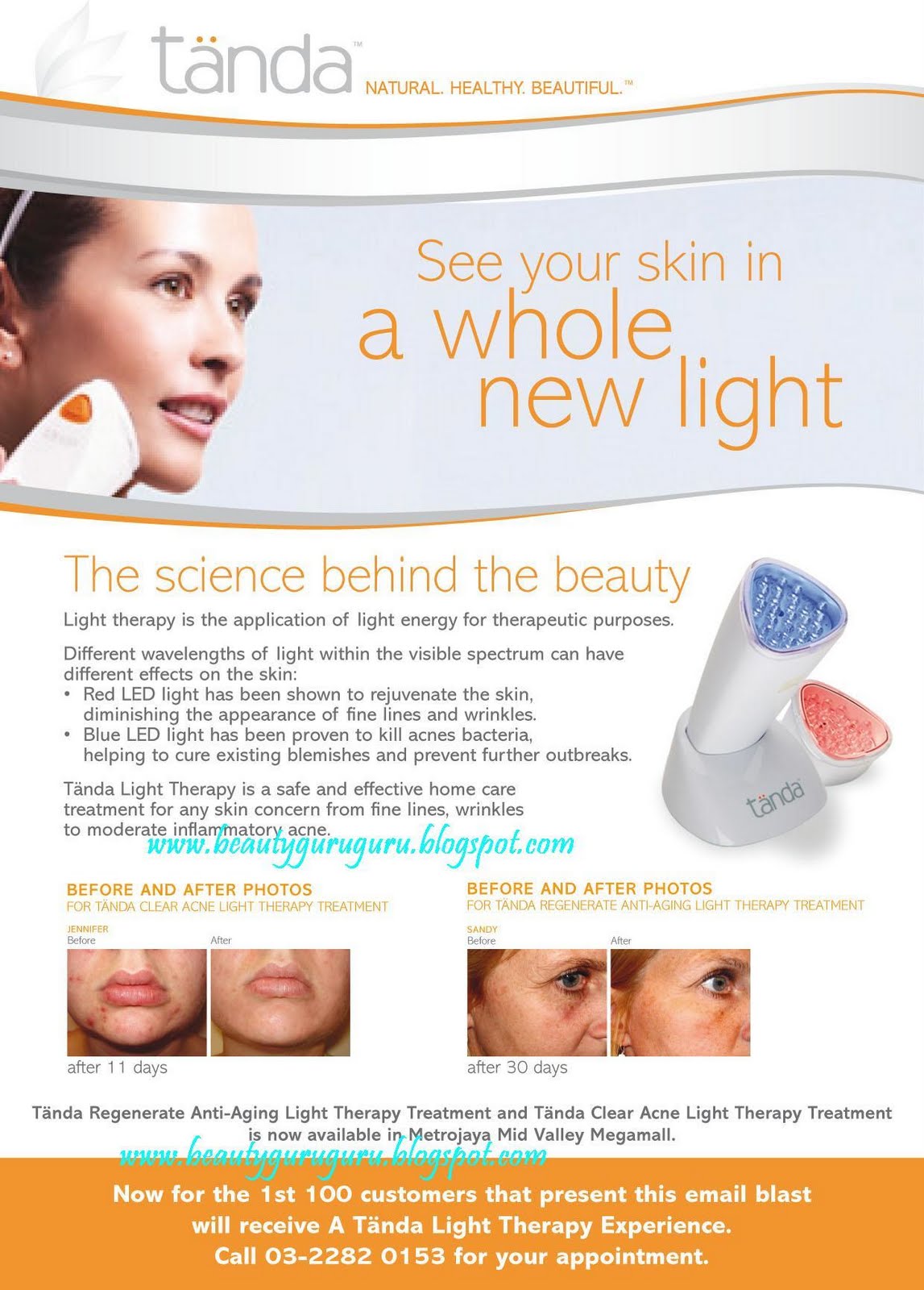 Beauty GuruGuru Tanda Light Treatment Device