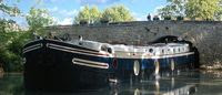 French Hotel Barge ALEGRIA on canal du midi South of France. Book with ParadiseConnections.com