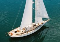Charter the classic yacht SASKIANNA in New England this summer with ParadiseConnections.com