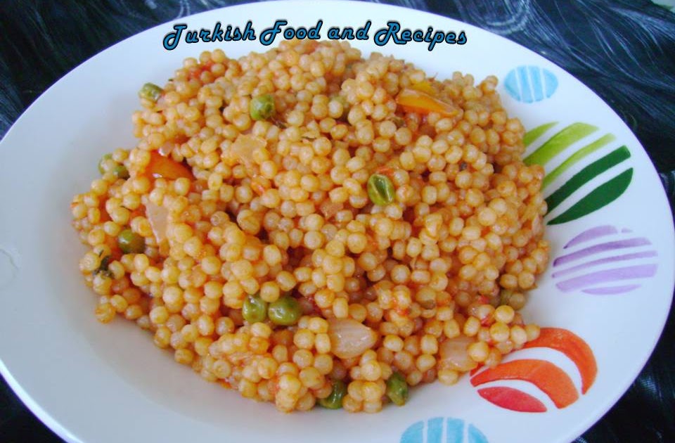 Couscous with Vegetables (Sebzeli Kuskus)
