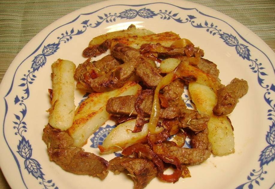 Skillet Beef&amp;Potatoes (Etli Patates Tava)