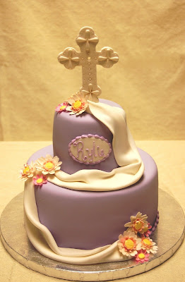 Drea's Dessert Factory: First Communion Cake