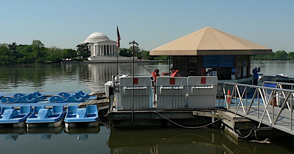 Two DC Tidal Basin Paddle Boats