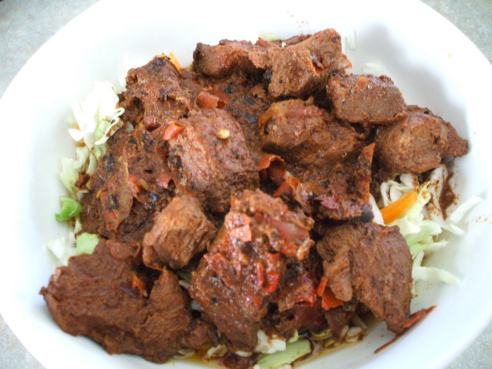 Spicy Paleo CrockPot Beef with New Mexico Red Chile Sauce
