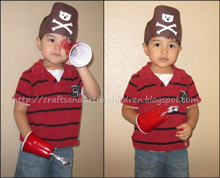 Pirate Hats Template