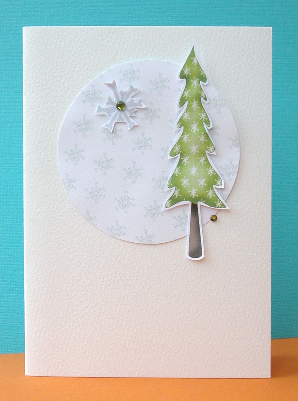 Polkadoodles Crafting Challenge: Week 44 Challenge - Quick &amp; Easy Christmas Card
