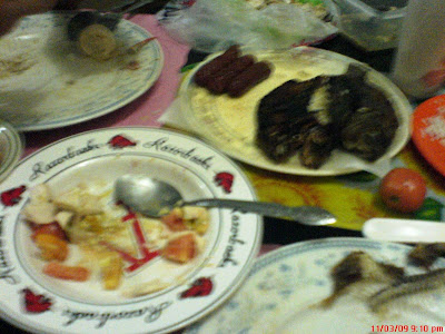 Itlog na maalat, Skinless Longganisa, Daing na Bangus and Tilapia
