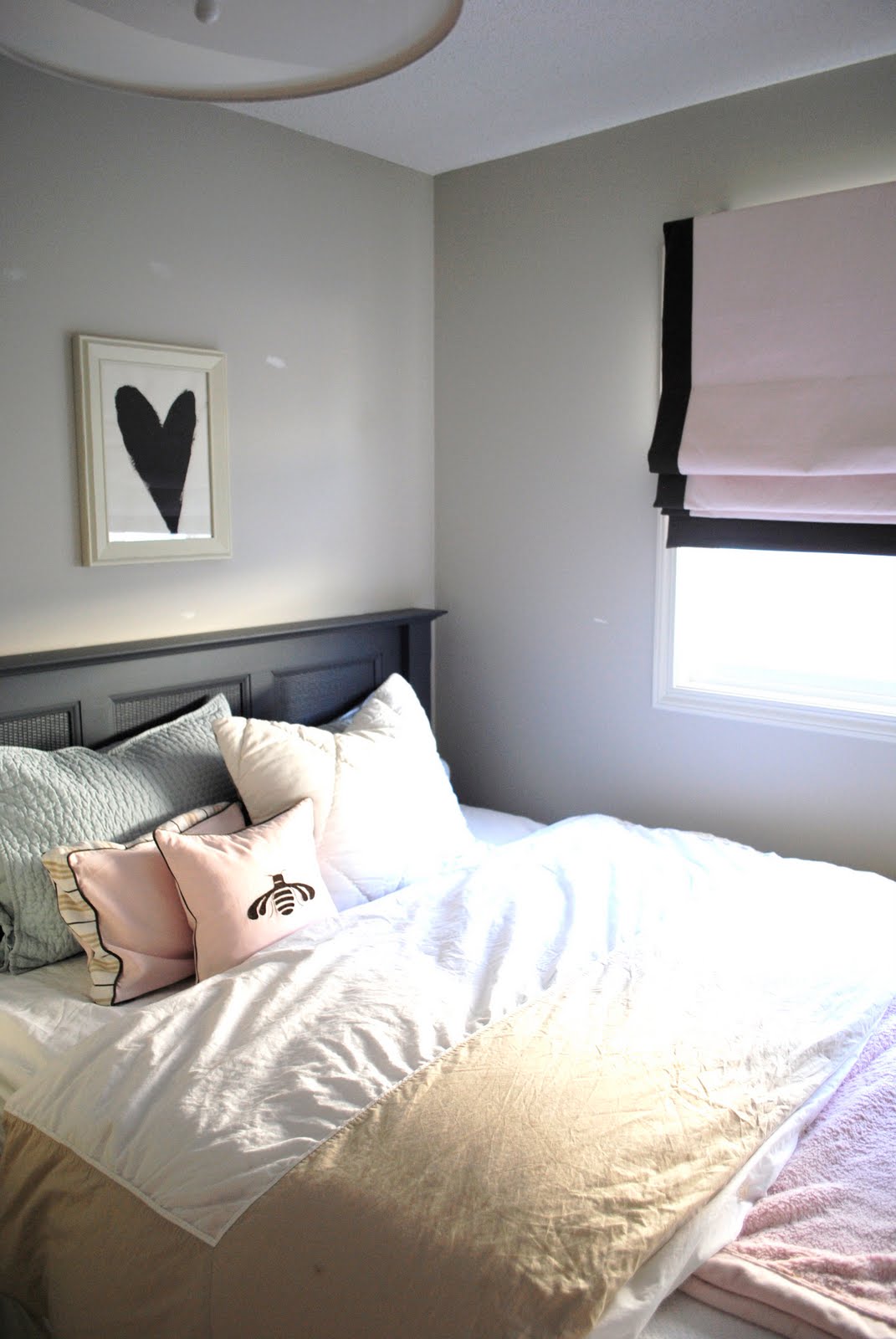 flourish design + style How to cozy up a queen size bed ( for a 4 year