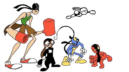 Animated Heads Pixel Art