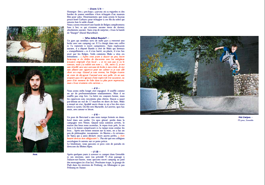 camping a la rencontre