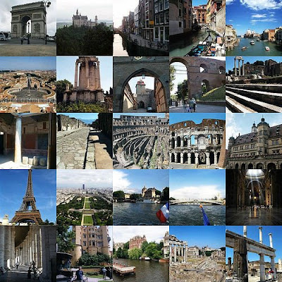 collage of europe