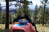 Lunch on my hike