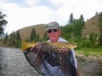 Upper Bitterroot with John Hickman in the spring