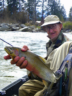 Another Bitterroot River trout for Terry Nobles