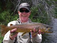 Jeff's Brown trout on the Bitterroot River