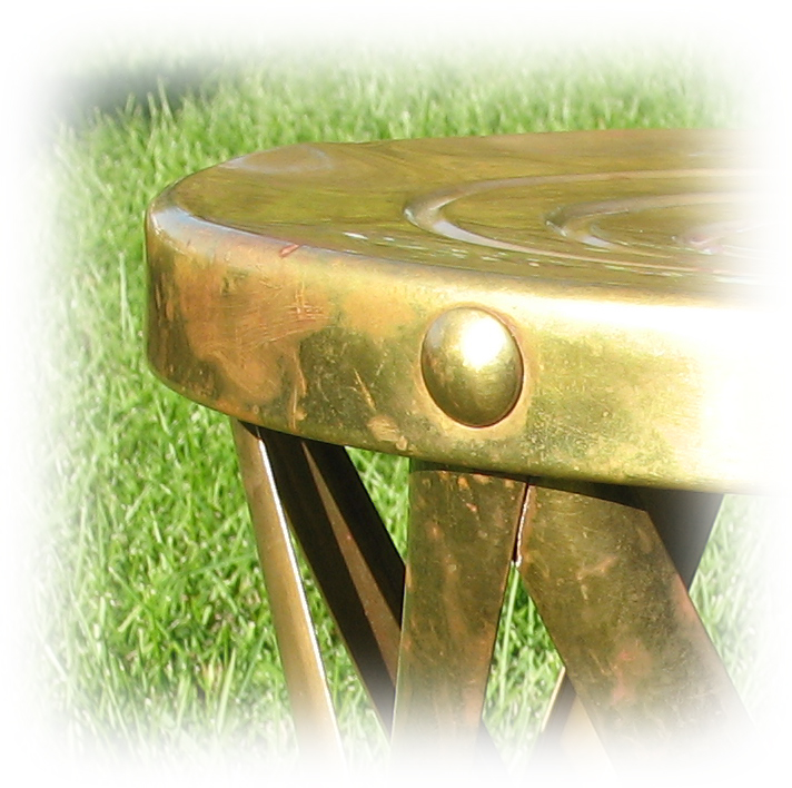Trinket's Vintage Treasures Steampunk stool?