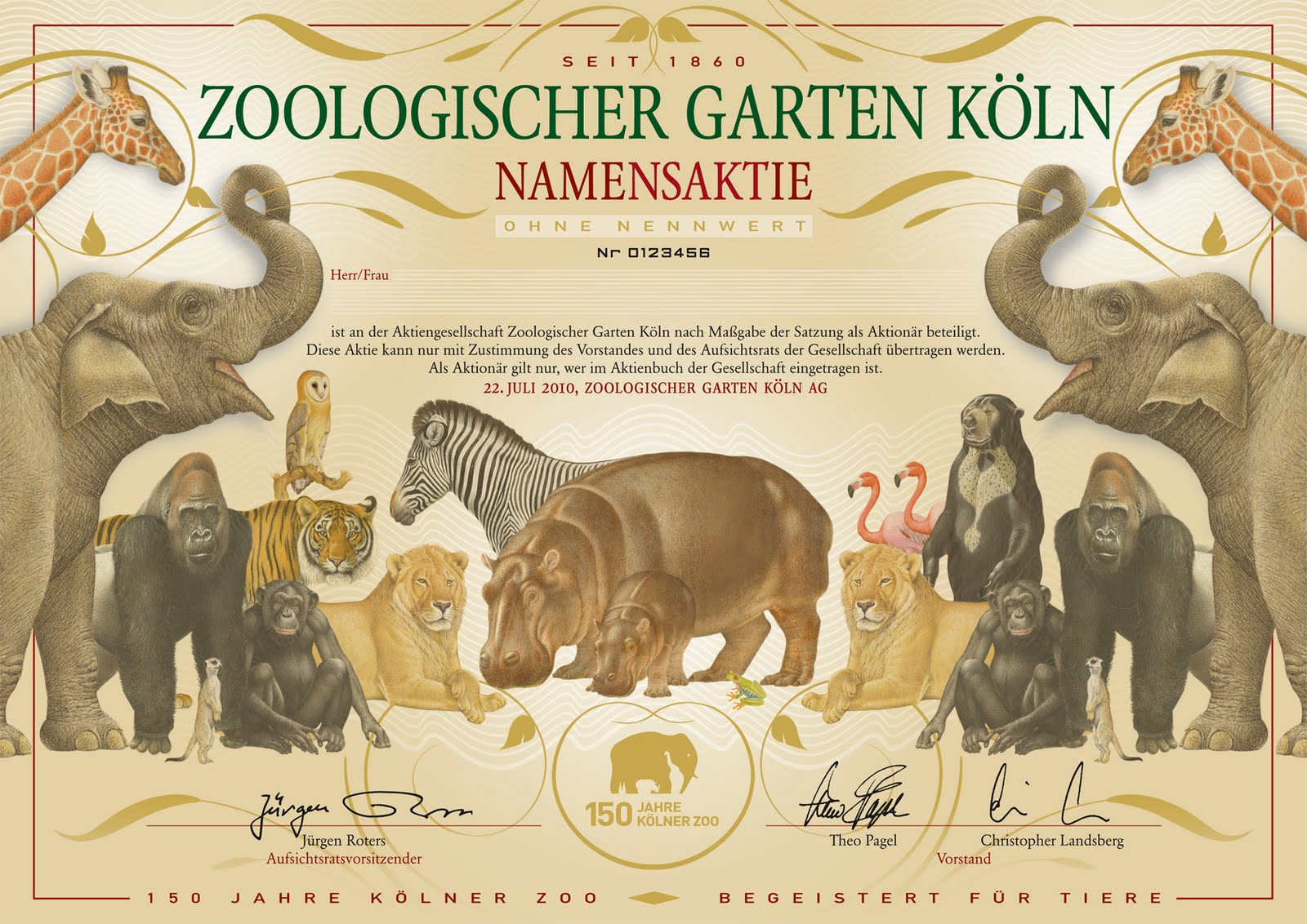 Olaf Schulz // ��Aktie�� Zoologischer