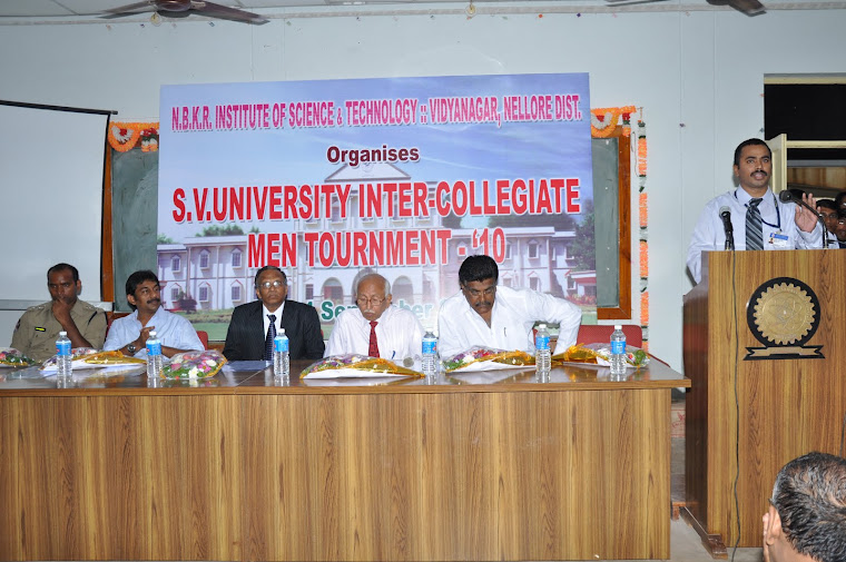 Vice Chancellor Sri Venkateswara University, DSP Gudur
