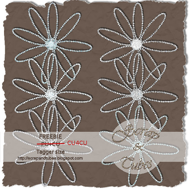 Diamond Flowers 1 (now CU4CU) Diamond+Flowers_Preview_Scrap+and+Tubes