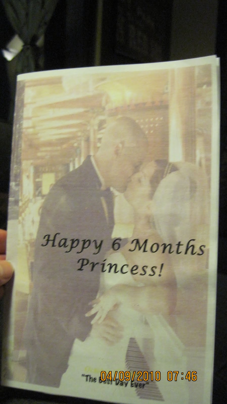 The Timm's Our Six Month Wedding Anniversary