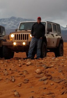 Hottness...the Jeep too.