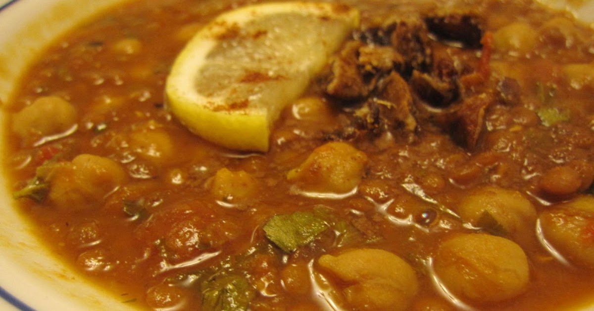 Recipes from 4EveryKitchen Slow Cooker Harira Soup