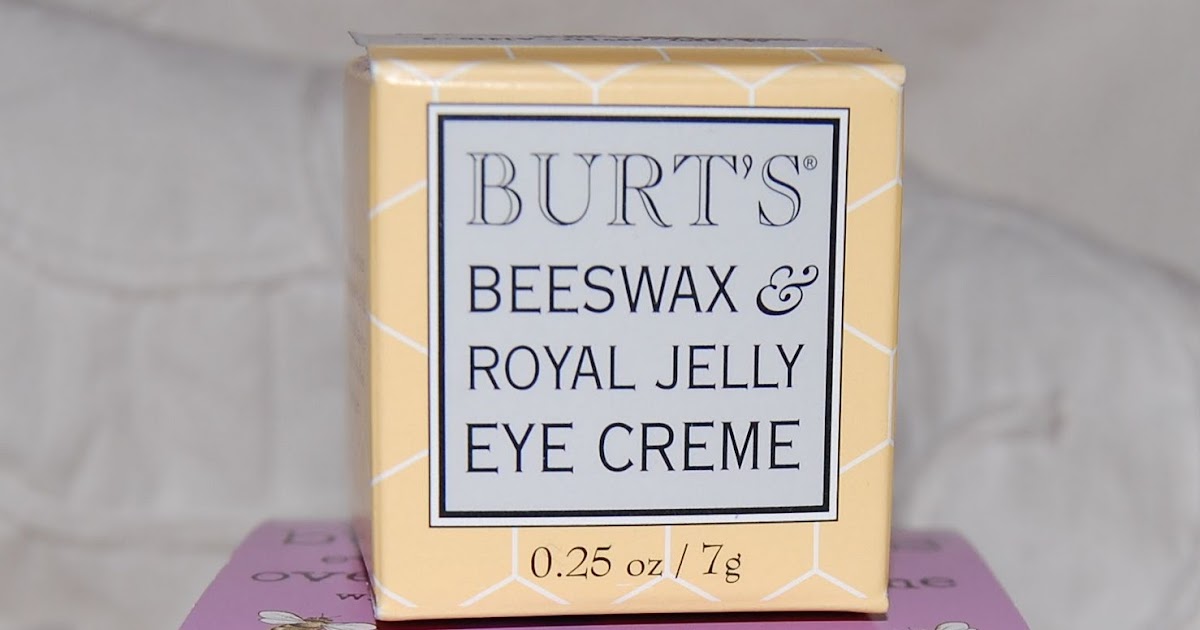 beauty squared Burt's Bees Beeswax & Royal Jelly Eye Cream and Evening