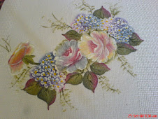 Rosas com Hortências....