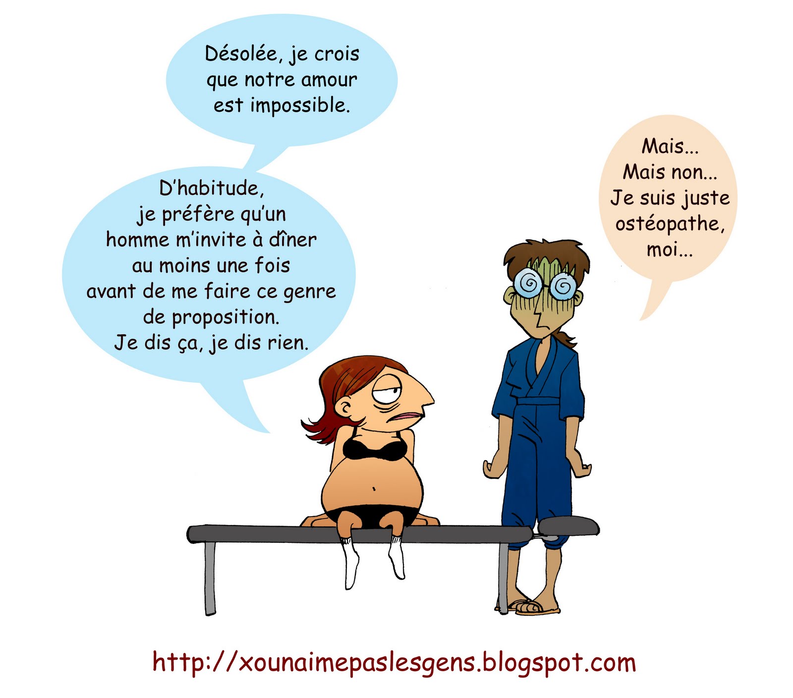 image drole osteopathe